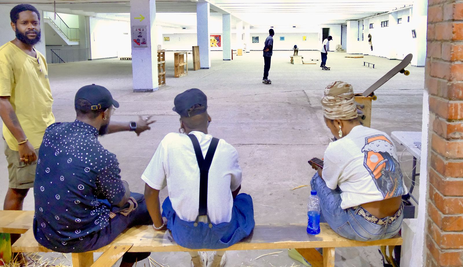CBD, an old government building in Zimbabwe turned cultural hub.