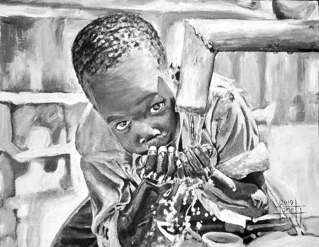First Sip by Tonely Ngwenya