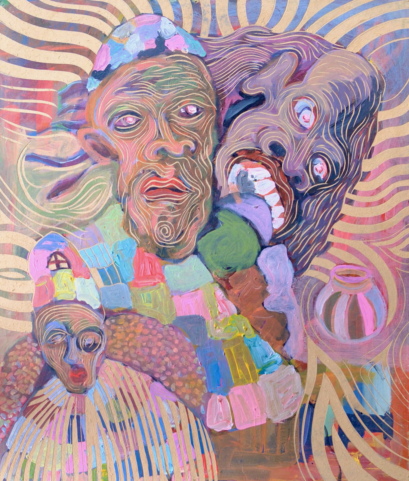Faces in Flux by Sky Salanje