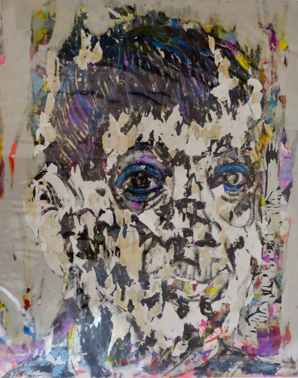 Scarred Gaze by Evans Mutenga