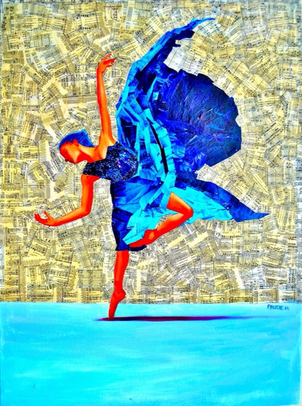 Blue Harmony by Prudence Chimutuwah
