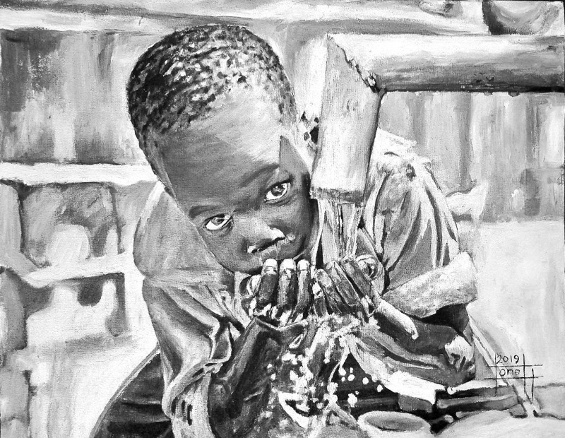 First Sip by Tonely Ngwenya