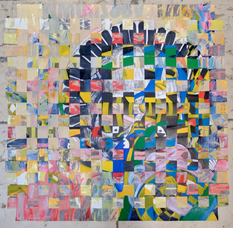 Patchwork Realities IV by Evans Mutenga